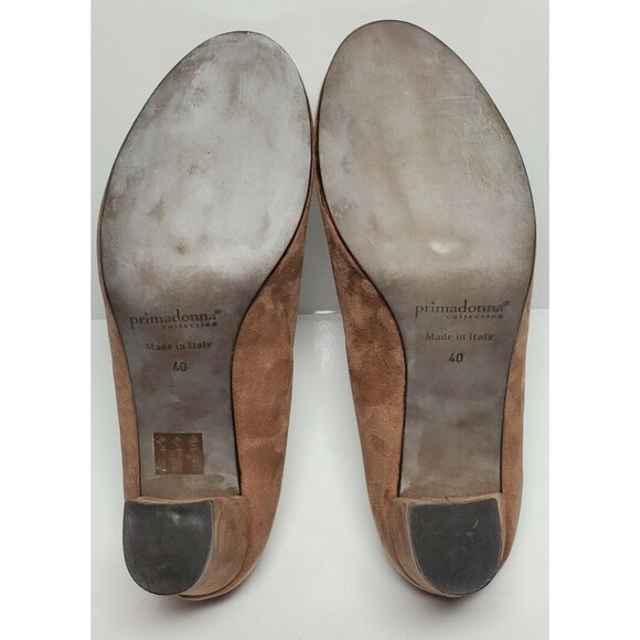 PRIMADONNA COLLECTION WOMEN'S EURO 35 BOW ON TOE TAUPE NEW /BOX 06057 - Picture 10 of 12